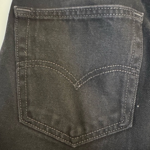 Men’s Levi's Charcoal Black Jeans - Picture 3 of 5